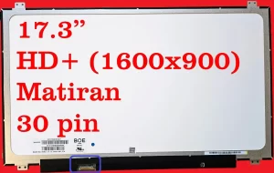 Novi ekran HP 17-ca1032nm 17.3" HD+ Mat 30 pin s nosačima