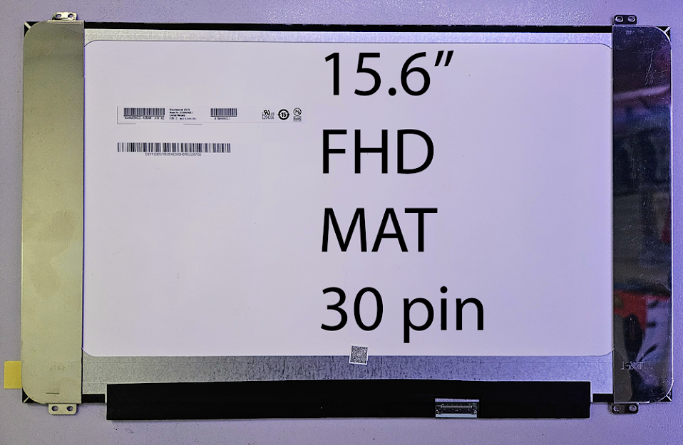 LP156WFC(SP)(DB) 15.6" FHD IPS mat LCD zaslon 30Pin bez dodira – novi